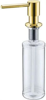 Дозатор для мыла Grocenberg AC0031 (Матовое золото)