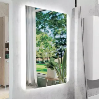 Зеркало Comforty для ванной Флокс-60 LED-подсветка, бесконтактный сенсор, антизапотевание