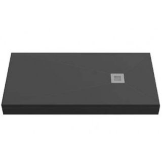 Экран Good Door Stella ЧЕРНЫЙ 1000x700