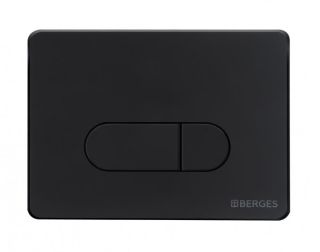 Комплект Berges 4в1 043238: инсталляция NOVUM 525 D5 черная Soft Touch унитаз VENTAS Rimless сидение дюропласт Ventas Slim SO