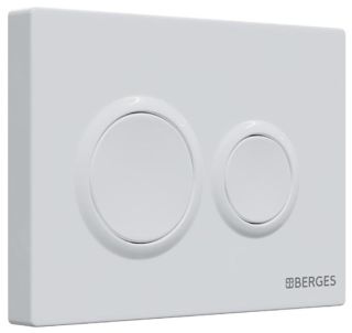 Инсталляция для унитаза Berges Novum 040261 с белой кнопкой O1