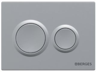 Инсталляция для унитаза Berges Novum 040262 с кнопкой O1 хром матовый