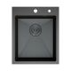 Кухонная мойка DQ DQS415006 41см графит