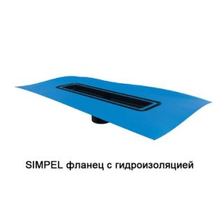 Душевой лоток Berges Wasserhaus Simpel 090010 40 Матовый хром