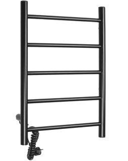 Полотенцесушитель электрический Domoterm Аврора DMT 109-5 50x71 EK L чёрный
