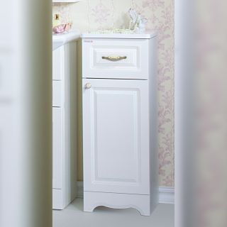 Тумба напольная Бриклаер Анна 4627125411472 правая 34 см белый