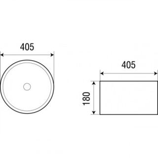 Раковина подвесная WW SK Арт. ELBACH 3272 10000003838