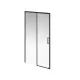 Душевая дверь Kerama Marazzi Vetro VE.110.SD.BLK.M 110 см стекло прозрачное профиль чёрный матовый