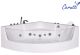 Акриловая ванна Cerutti SPA C-401A с гидромассажем 150см белый