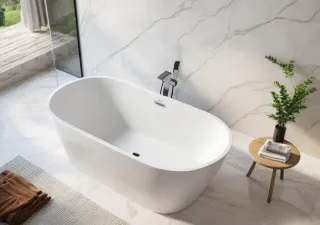 Акриловая ванна Cerutti SPA RESIA170II CT10519 отдельностоящая 170x75 см белый