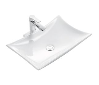 Раковина-чаша CeramaLux 7701B белая 57 см