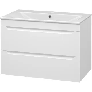 Подвесная тумба под раковину Misty Бриз П-Бри-09080-012Я 78.5 см белый