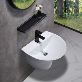 Раковина  CeramaLux NB165 белый 57 см