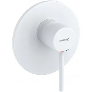 Смеситель для душа Kludi Bozz 387555376 белый матовый