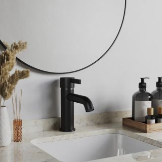 Смеситель для раковины Paini Brera 74PZ205O чёрный матовый