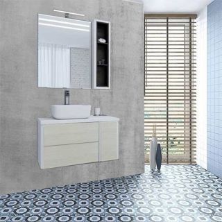 Модуль для тумбы Акватон Брук дуб латте 1A201703BCDL0