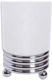 Стакан Boheme Hermitage хром 10391