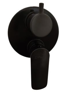 Встраиваемый смеситель для душа Paini Nove 09YO6911 с дивертором чёрный