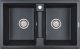 Мойка кухонная Paulmark Zwilling PM238150-BL чёрный