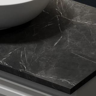 Столешница для ванной комнаты Sancos TT100A1 100см без отверстия под смеситель black sky