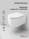 Унитаз подвесной Ceramicanova Ulma CN4006T смыв торнадо безободковый белый