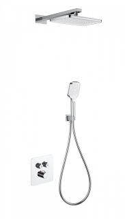 Душевой комплект Wonzon & Woghand WW-B4003-CR с термостатом хром