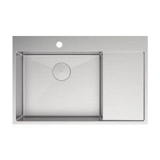 Кухонная мойка Lemark Kezadra 780L 9937149 сталь