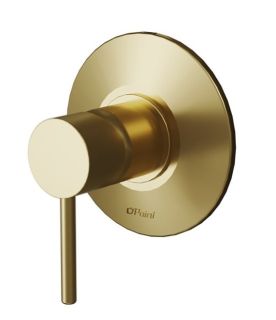 Встраиваемый смеситель для душа Paini Cox 78PJ690 матовое золото