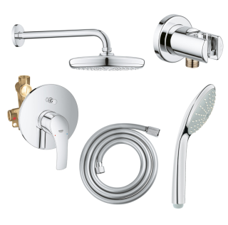 Душевой комплект Grohe Eurosmart 124440 хром