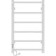 Полотенцесушитель электрический Laris Прайм ЧК П6 400x600 L 75201059 Белый муар