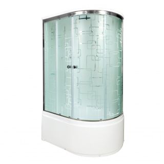 Душевая кабина Deto ЕМ4512 L с гм. и эл. 120х80х220 см