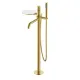 Напольный смеситель для ванны Boheme Stick Diamond 129-MG золото матовое