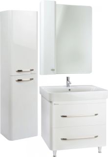 Зеркало-шкаф Bellezza Олимпия 60см белый 00000007279