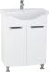 Тумба под раковину Bellezza Глория 65см белый 00000006238