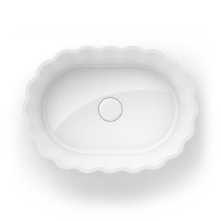 Kerama Marazzi Раковина ARTBASIN CONCHIGLIA CC.wb.50\WHT 50 см