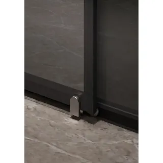 Душевая дверь в нишу Timo T05 150 см чёрный