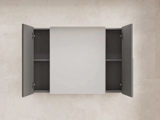 Зеркало-шкаф Style Line Лима ЛС-00002343 100 см графит