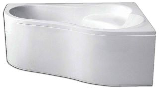 Santek Ибица 150х100 R асимметричная белая 1WH112035