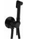 Гигиенический душ со смесителем Haiba HB5511-7 чёрный матовый
