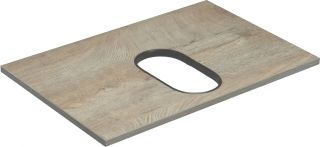 Столешница Акватон Лофт Фабрик 65см  дуб эндгрейн 1A242903LTDU0