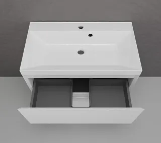 Тумба под раковину напольная Style Line Манхэттен ЛС-00002371 80 см белый матовый