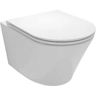 Инсталляция Jacob Delafon E21750RU-CP с безободковым унитазом Rodin+ сиденье с микролифтом клавиша смыва хром