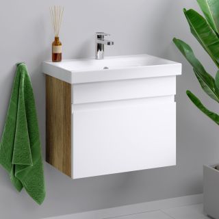 Подвесная тумба под раковину Aqwella Smart SRT0106DB 60 см