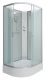 Душевая кабина Niagara NG-33184-14RBK 110x80см серебро/матовое