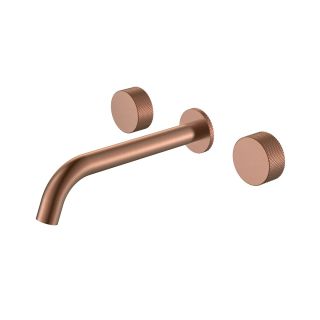 Встраиваемый смеситель для раковины Boheme Stick Touch 152-2-CB.2 брашированная медь