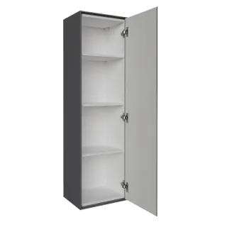 Шкаф-пенал Grossman Кристалл 303543 графит 40 см