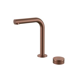 Автоматический смеситель для раковины Boheme Tech 158-BRB брашированная бронза