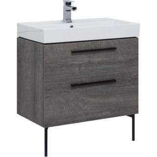 Тумба под раковину Aquanet Nova 242260 75 см дуб рошелье