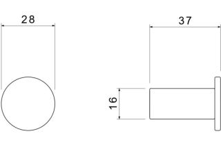 Крючок Aquatek Лира AQ4401MB черный