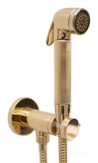 Гигиенический душ Bossini Nikita Mixer Set E37008.043 золото матовое